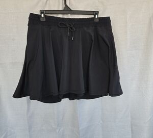 Torrid Black Active Mini Skirt 2fer With Shorts